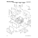KitchenAid KEBS208SBL04 oven parts diagram