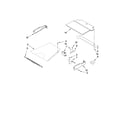 KitchenAid KEBS208SBL04 top venting parts diagram