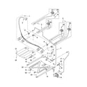 Maytag MGR7661WW2 manifold parts diagram