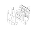 Maytag MGR7661WW2 door parts diagram