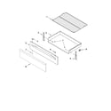 Maytag MGR7661WW2 drawer & broiler parts diagram