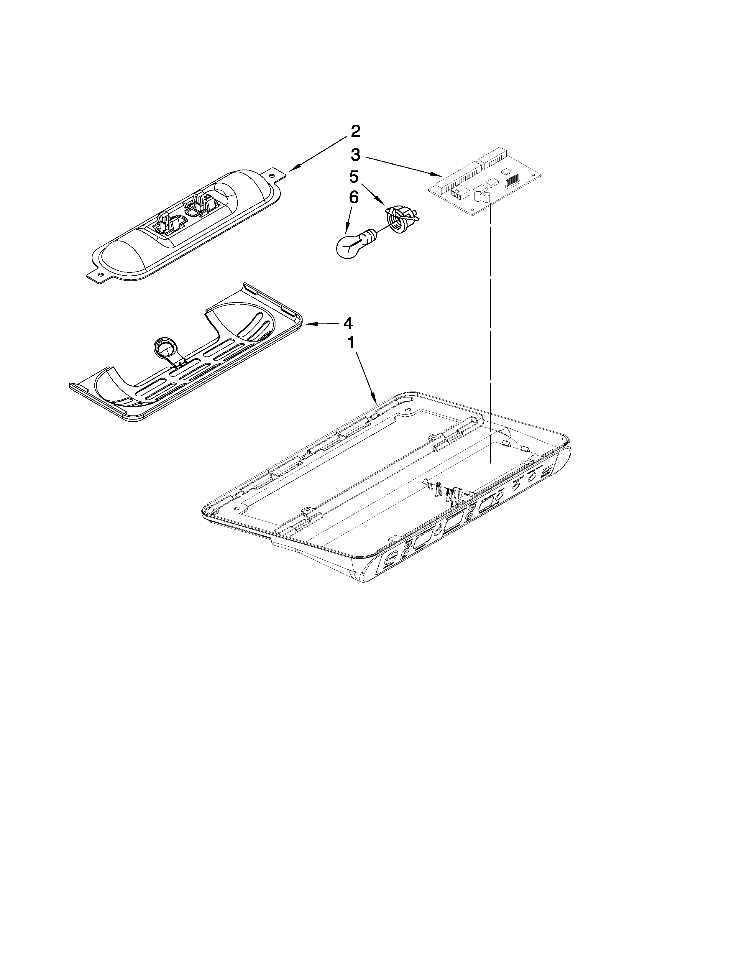 Jenn-Air JCB2585WES01 control parts diagram