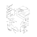 KitchenAid KBLS22KWMS4 freezer liner parts diagram
