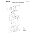 Maytag MDB7759AWB0 door and panel parts diagram