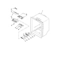 Whirlpool GX5FHDXVY00 refrigerator liner parts diagram