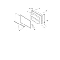 Whirlpool W9TXNMFWT00 freezer door parts diagram