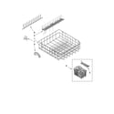 Maytag MDB8959AWW3 lower rack parts diagram