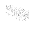 KitchenAid KERS205TBT4 door parts diagram