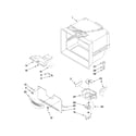 Amana ABB2221WEB1 freezer liner parts diagram