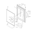 Amana ABB2221WEB1 refrigerator door parts diagram