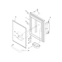 Maytag MBB1957WEW1 refrigerator door parts diagram