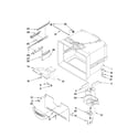 Amana AFB2234WES5 freezer liner parts diagram
