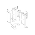 Amana AFB2234WES5 refrigerator door parts diagram