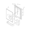 Whirlpool GB9FHDXWQ02 refrigerator door parts diagram