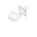 Maytag GB5525PEAW3 freezer door parts diagram