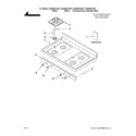 Amana AGR5844VDS1 cooktop parts diagram