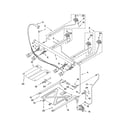 Amana AGR5844VDS1 manifold parts diagram