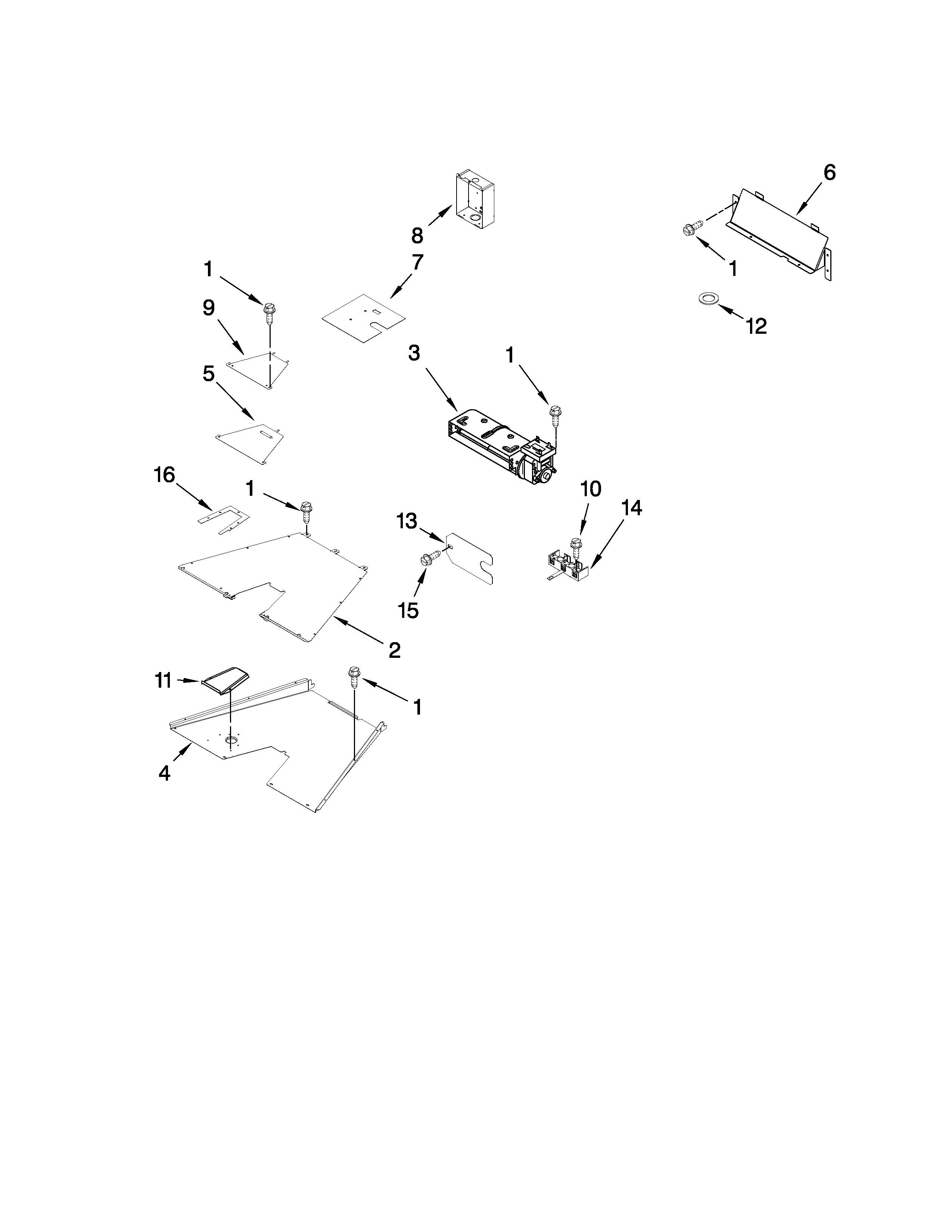 Jenn-Air YJDRP436WP00 venting parts diagram