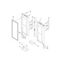 Maytag MFF2258VEM5 refrigerator door parts diagram