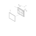 KitchenAid KBFS22EWWH2 freezer door parts diagram