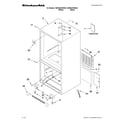 KitchenAid KBRS22KWWH5 cabinet parts diagram