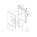 KitchenAid KBRS22KWWH5 refrigerator door parts diagram