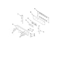 KitchenAid YKERS206XBL0 control panel parts diagram