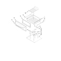 KitchenAid KERS208XBL0 drawer parts diagram