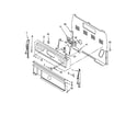 Amana AER5844VCW0 control panel parts diagram