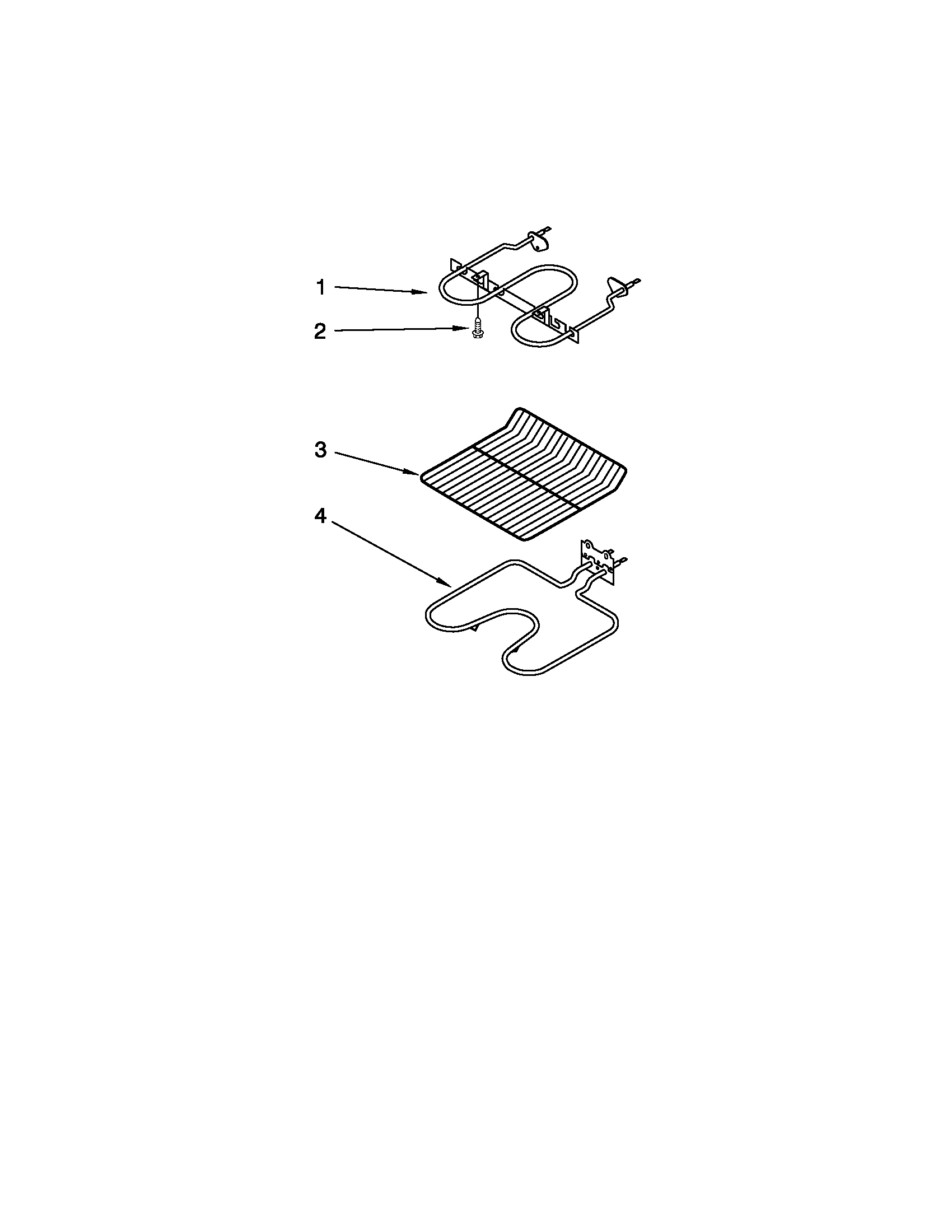 Whirlpool RMC275PVS00 internal oven parts diagram