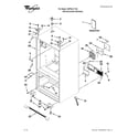 Whirlpool GI0FSAXVY04 cabinet parts diagram