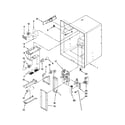 Whirlpool GI0FSAXVY04 refrigerator liner parts diagram