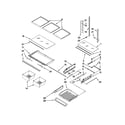Whirlpool GI0FSAXVY04 shelf parts diagram