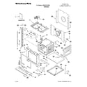 KitchenAid KEBC167VSS01 oven parts diagram