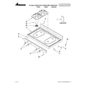 Amana AGR4433XDB0 cooktop parts diagram