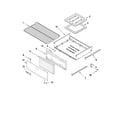Amana AGR4433XDB0 oven & broiler parts diagram