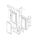 Jenn-Air JFC2290VPR1 refrigerator door parts diagram