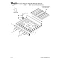 Whirlpool WFG374LVD0 cooktop parts diagram