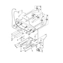 Whirlpool WFG374LVD1 manifold parts diagram