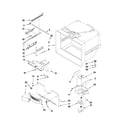 KitchenAid KBRS20EVMS5 freezer liner parts diagram