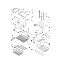 KitchenAid KBRS20EVMS5 shelf parts diagram