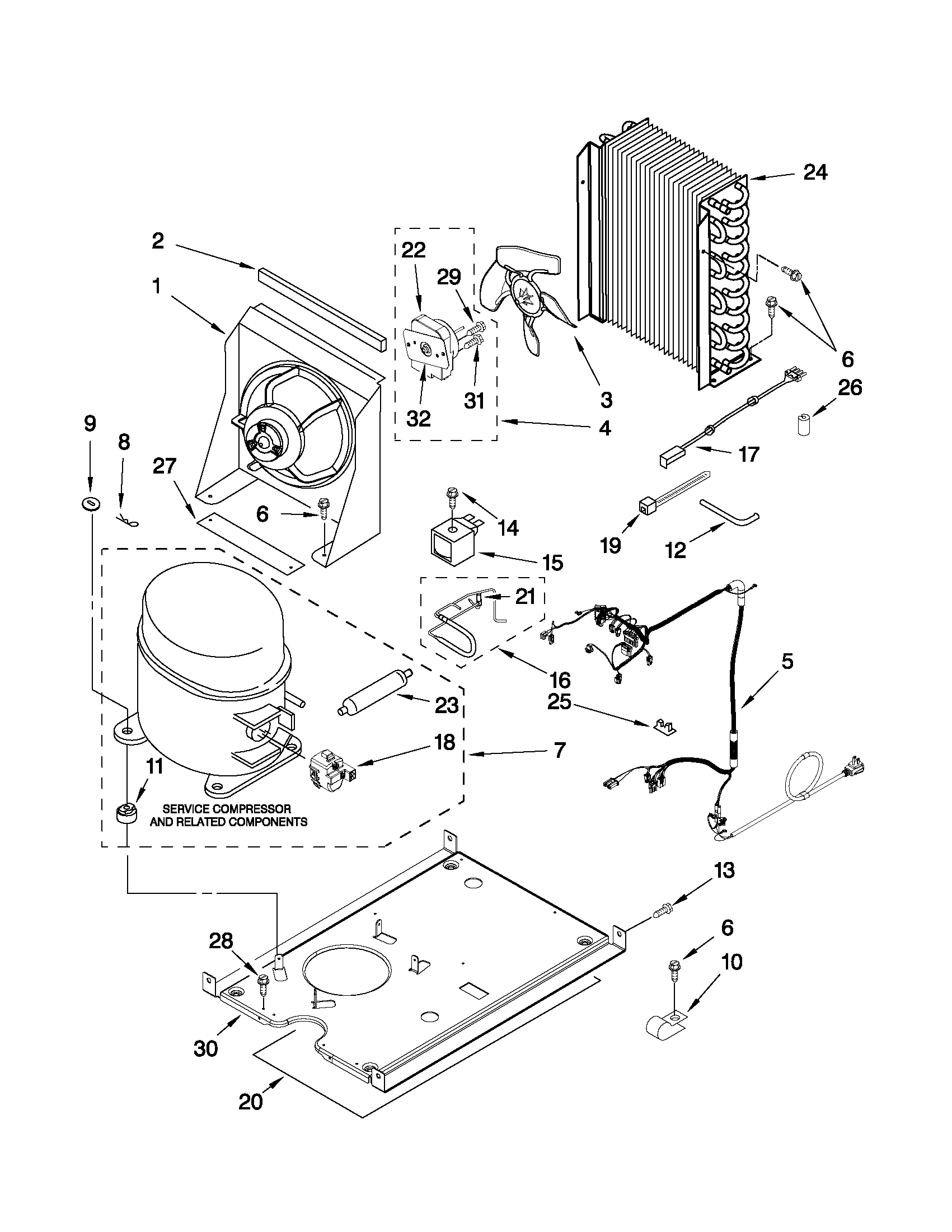 Maytag MIM1554XRS0 unit parts diagram
