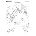 Jenn-Air JUB248RWRS01 cabinet parts diagram