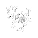 Whirlpool GGE390LXQ01 chassis parts diagram
