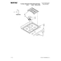 Maytag MGR7775WW2 cooktop parts diagram
