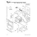 Whirlpool RBD305PVS00 lower oven parts diagram