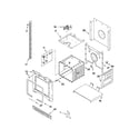 Whirlpool RBD305PVT02 upper oven parts diagram