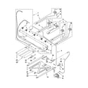 Whirlpool GFG464LVS2 manifold parts diagram