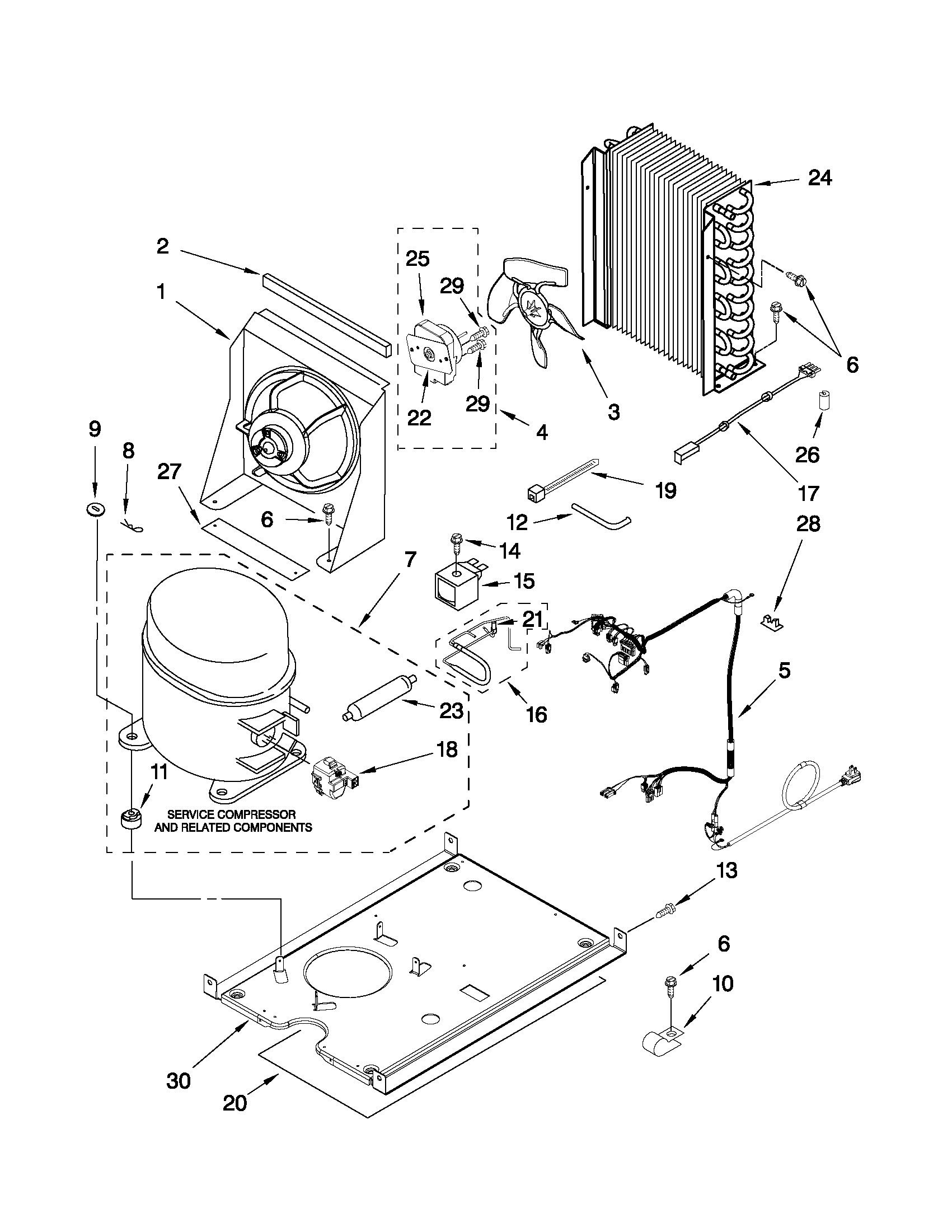 Jenn-Air JIM158XXRS0 unit parts diagram