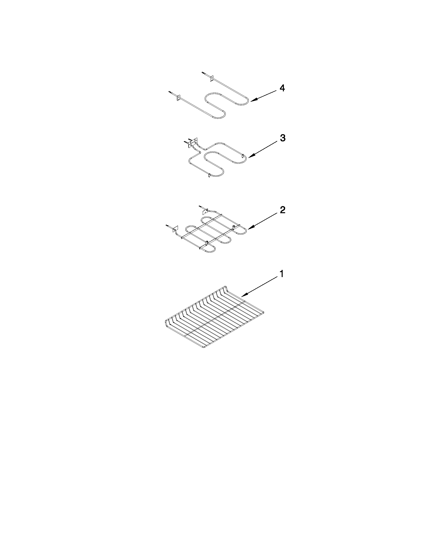 Maytag YMET8665XS00 rack and element parts diagram